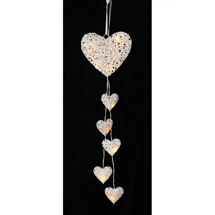 Aknakaunistus Süda 10LED,patareid 2xAA (ei sisaldu pakendis)