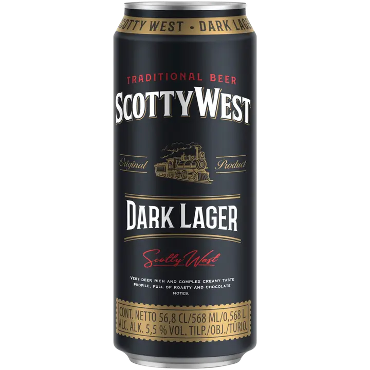 Scotty West Dark Lager õlu 5%vol 568 ml