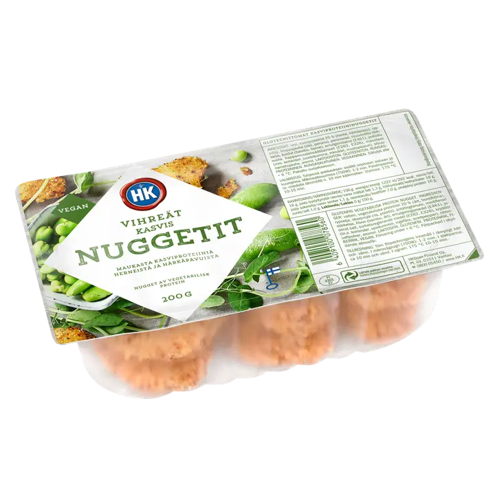 HK Vihreät Kasvisnuggetit 200 g