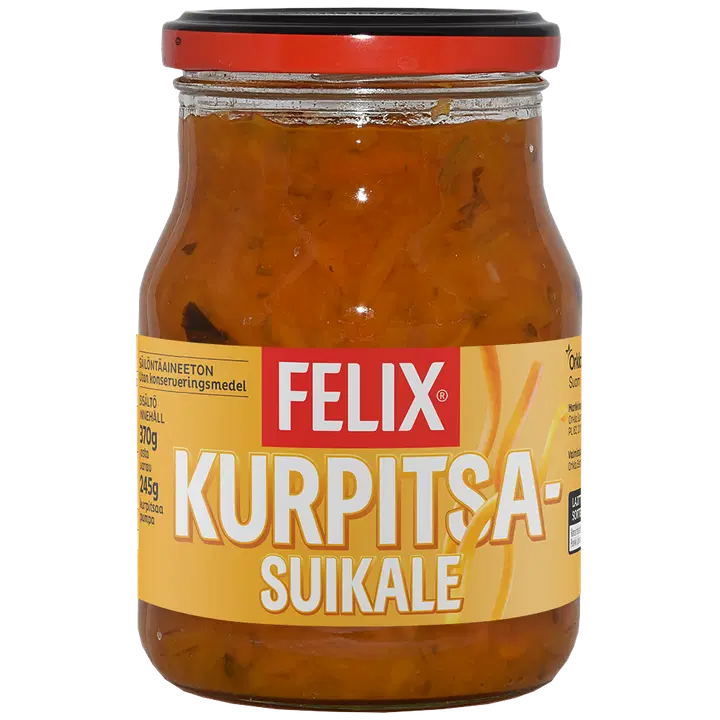 Felix kurpitsasuikaleita mausteliemessä 370/245g
