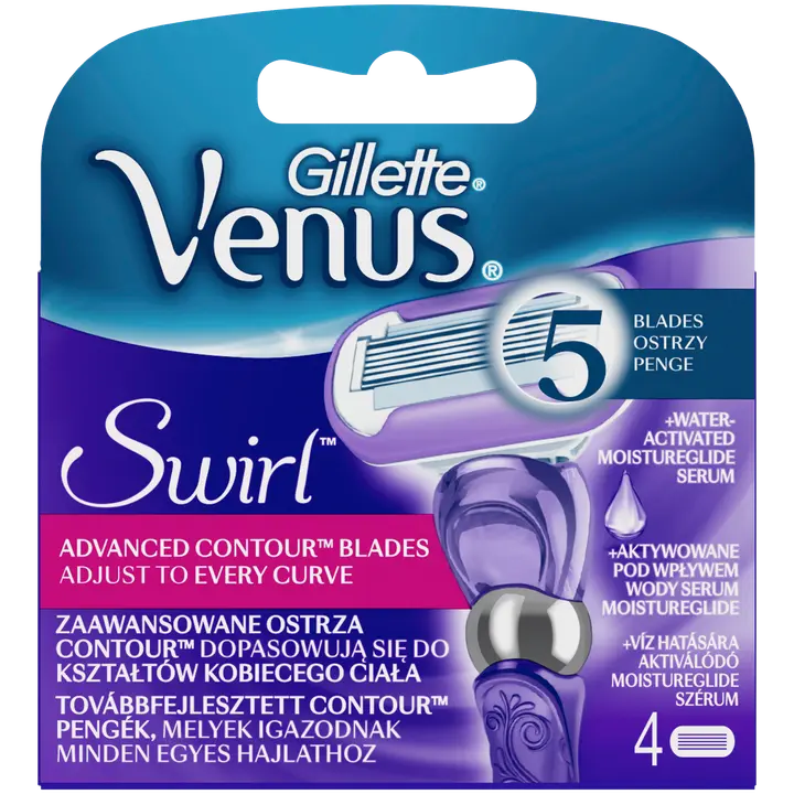 Varuterad Gillette Venus 5-tera Swirl 4tk