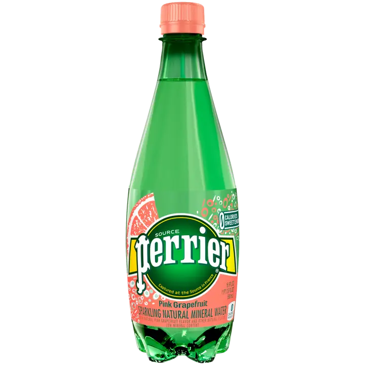 Perrier roosa greip mineraalvesi, 500 ml pet