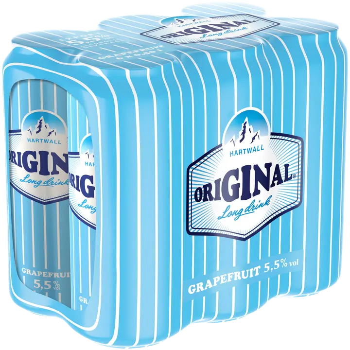 Hartwall Original Long Drink muu alkohoolne jook 5,5%vol 6x500 ml