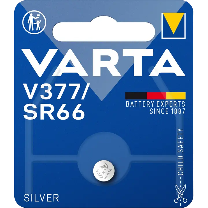 VARTA SILVER Coin V377/SR66 1kpl