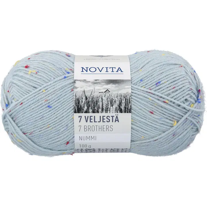 Novita garn 7 Veljestä Nummi 100g 949