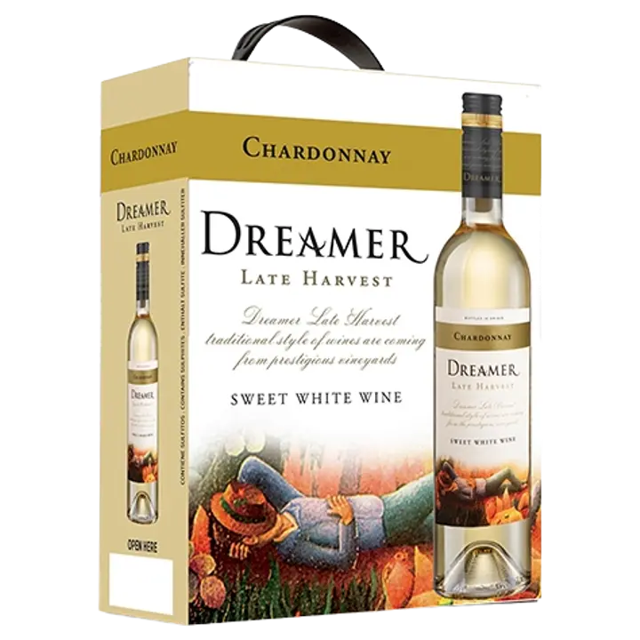 Dreamer Late Harvest Chardonnay vein 12%vol 3L