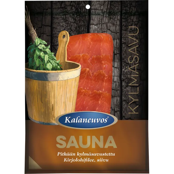 Kalaneuvos Kylmäsavukirjolohifileesiivu 100 g sauna