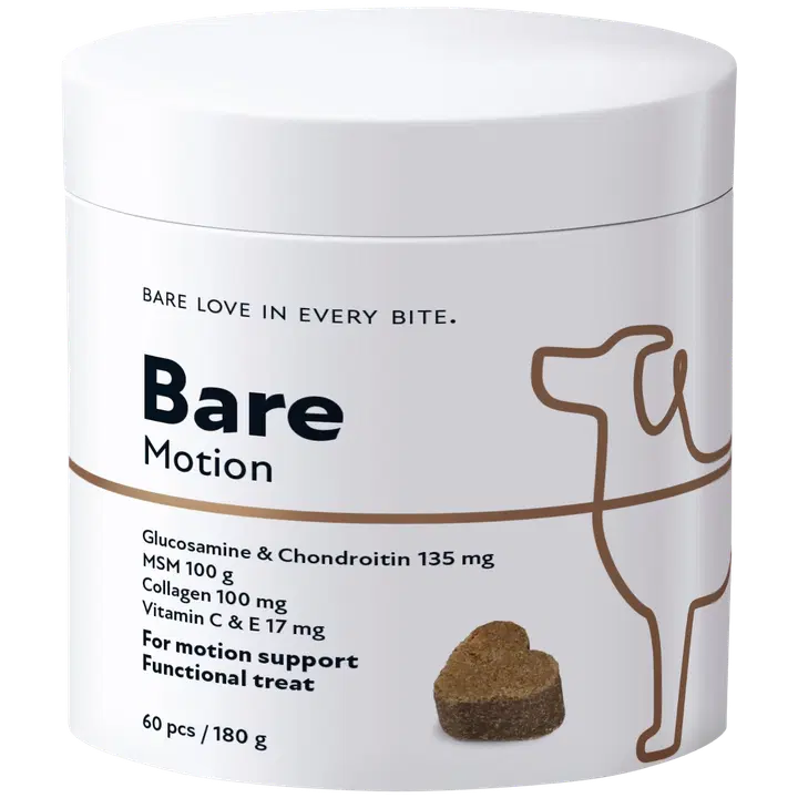 Bare Motion Funktionaalinen makupala 60 kpl 180 g