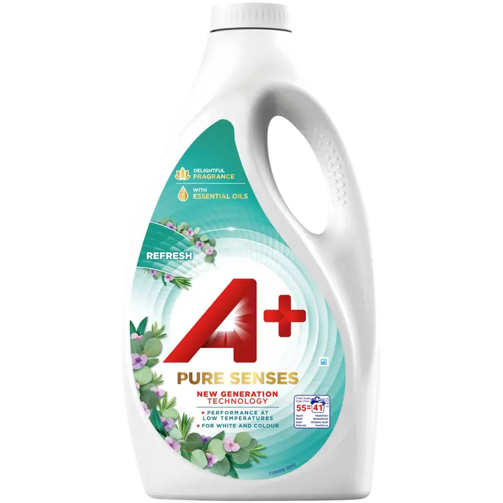 A+ Pure Senses Refresh pyykinpesuneste 2,475l