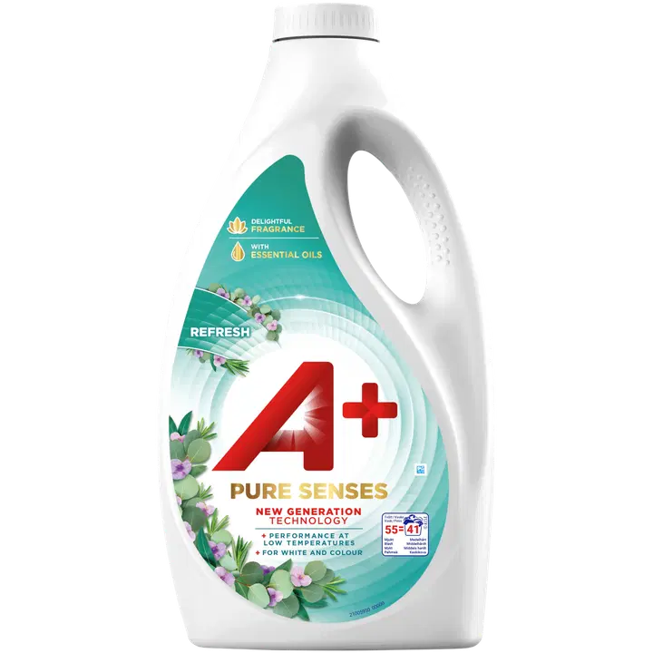 A+ Pure Senses Refresh pyykinpesuneste 2,475l