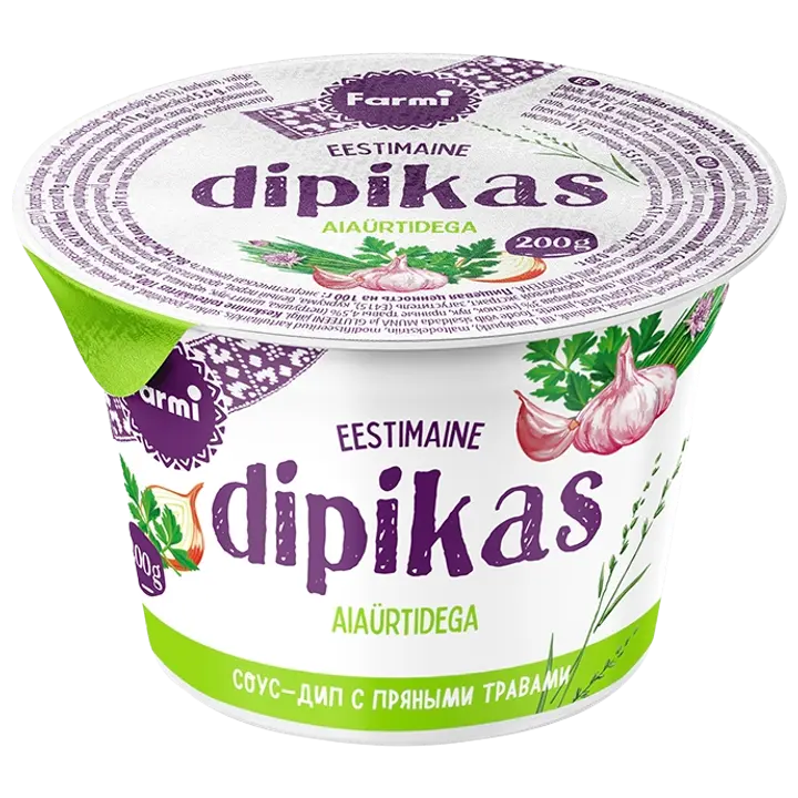 Farmi Aiaürtidega dipikaste, 200 g
