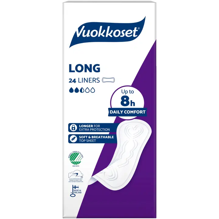 Vuokkoset Long pikkuhousunsuoja 24 kpl