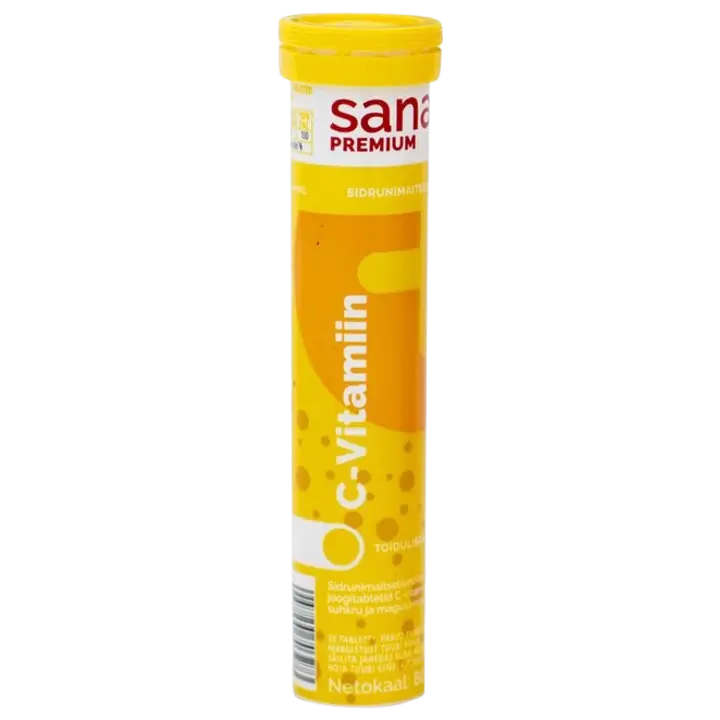 Sana+ joogitabletid C-vitamiiniga 80 g