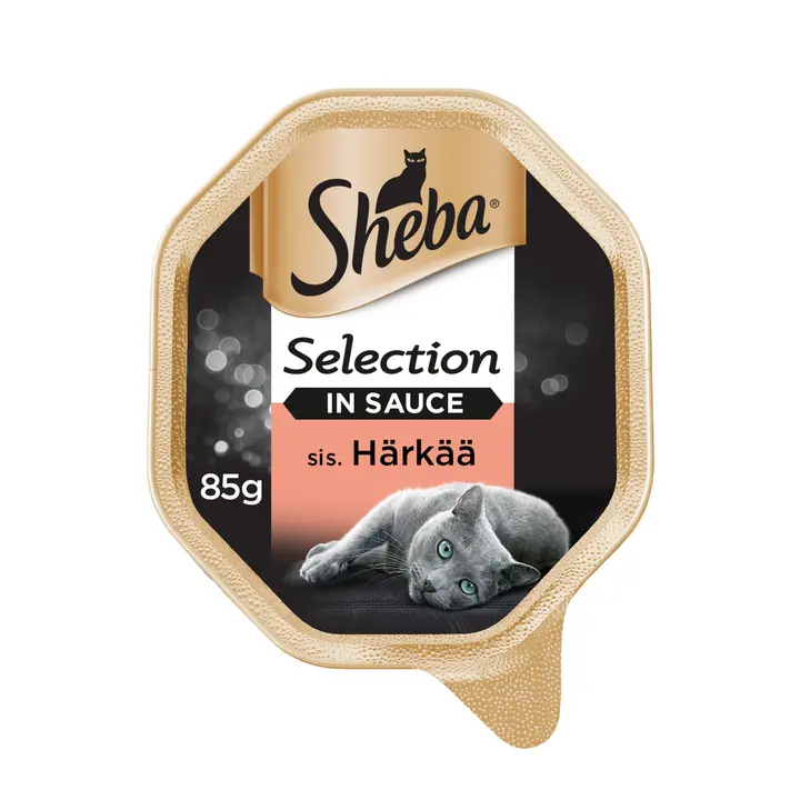 Sheba täissööt kassidele härjaliha kastmes 85 g