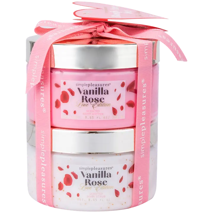 Vartalonkuorinta ja vartalovoide -setti