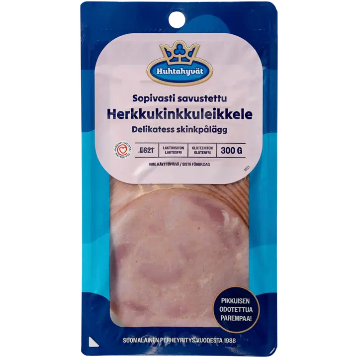 Huhtahyvät Herkkukinkkuleikkele 300g