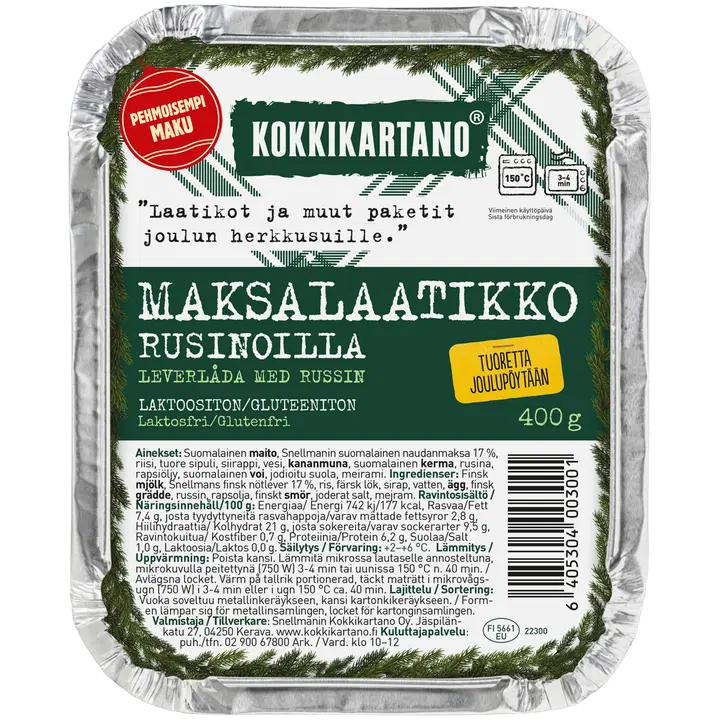 Kokkikartano Maksalaatikko 400g