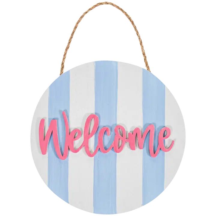 Dekoratsioon welcome 17x17x2,5 cm