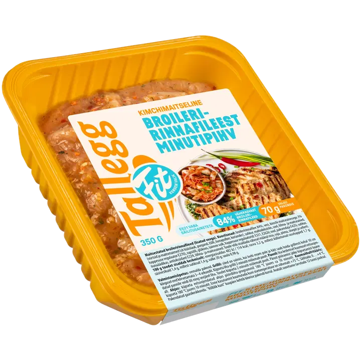Tallegg Fit kimchimaitseline broileririnnafileest minutipihv 350 g