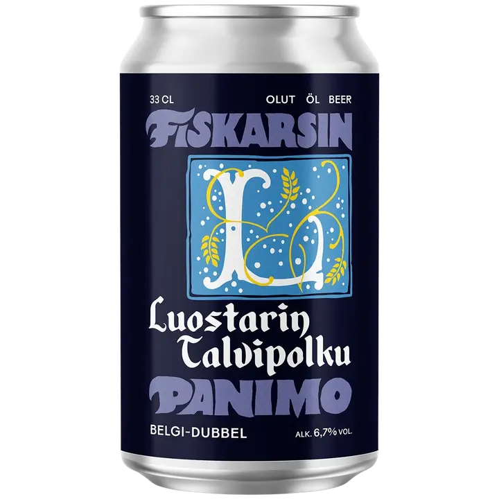 Fiskarsin Panimo Luostarin talvipolku 6,7% 33cl tölkki
