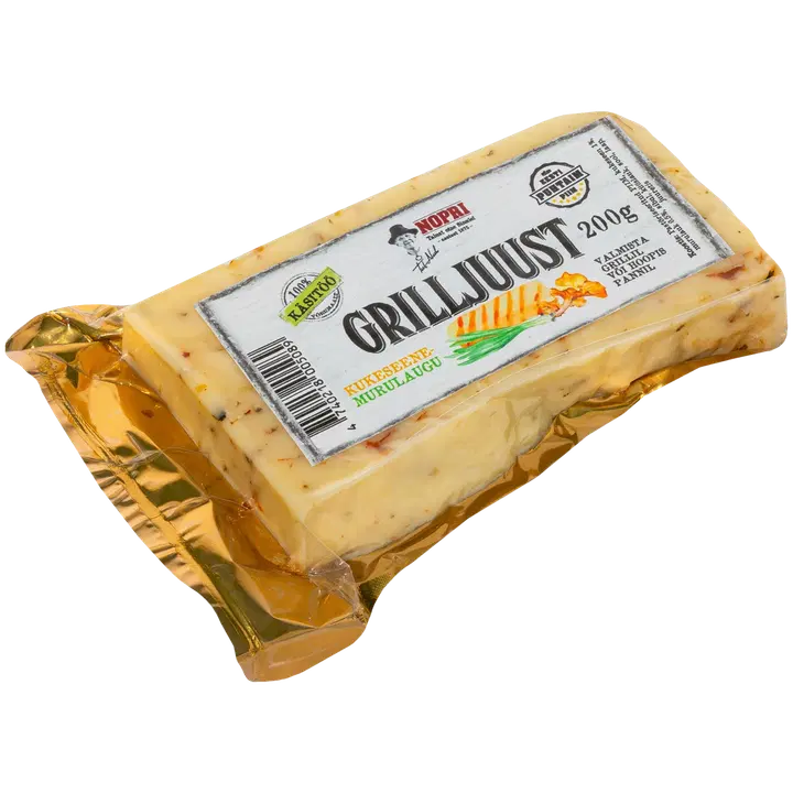 Nopri grilljuust kukeseene-murulaugu, 200 g