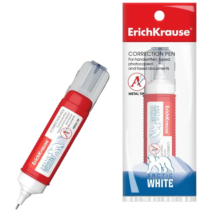 Korrektuurpliiats arctic white, 12 ml