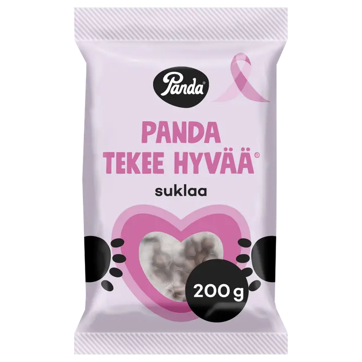 Panda Tekee Hyvää suklaa makeissekoitus 200g