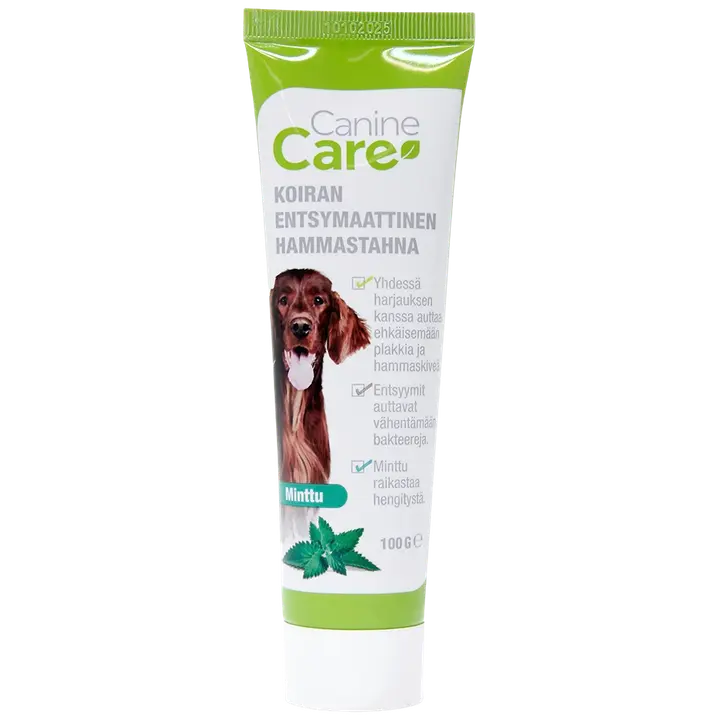 CanineCare Entsymaattinen hammastahna, minttu