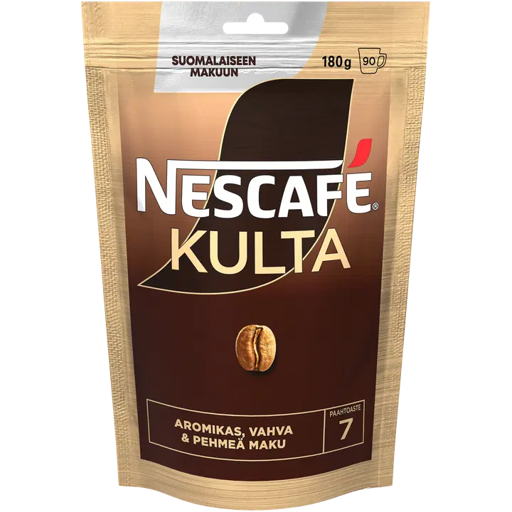 Nescafé Kulta 180g pikakahvi täyttöpussi