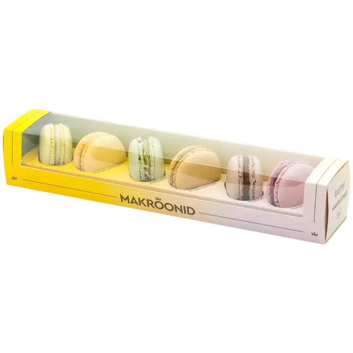Gustav Makroonid 6tk karbis 100 g