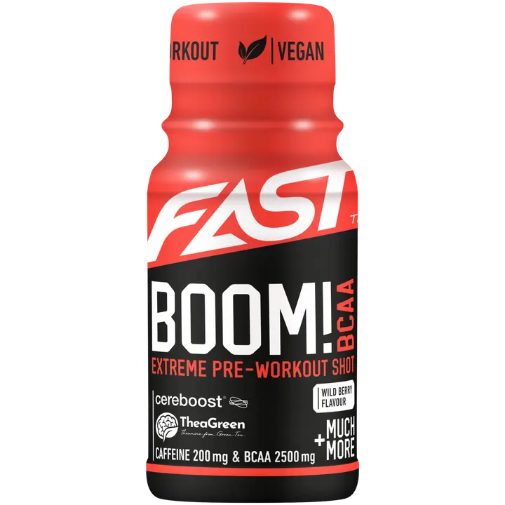 FAST BOOM! BCAA 60 ml marja energiashotti
