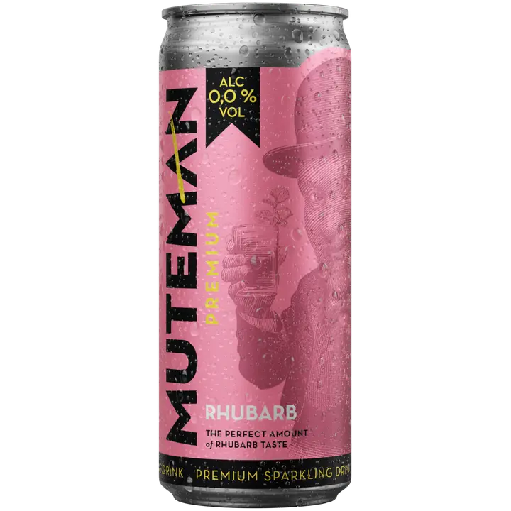 Muteman Premium Rhubarb 0,0% 0,33 fit tlk
