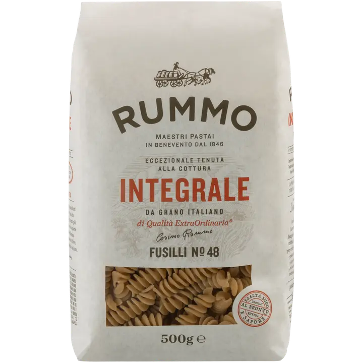 Rummo täysjyvä Fusilli no48 500g