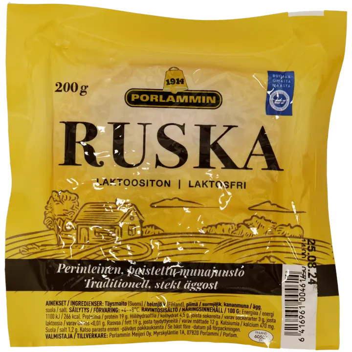 Porlammin Ruska Munajuusto 200 g