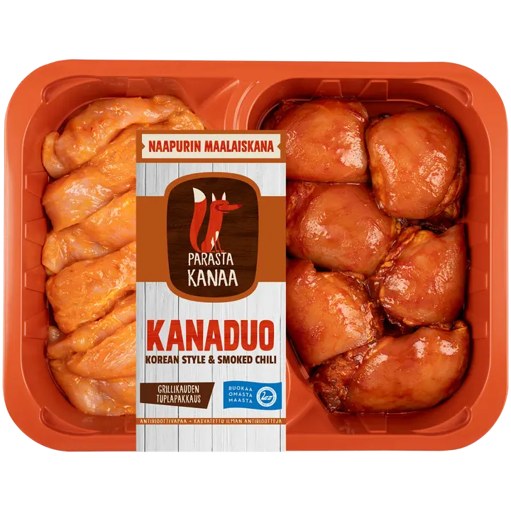 Naapurin Maalaiskanan kanaduo, korean style & smoked chili n. 1,2kg