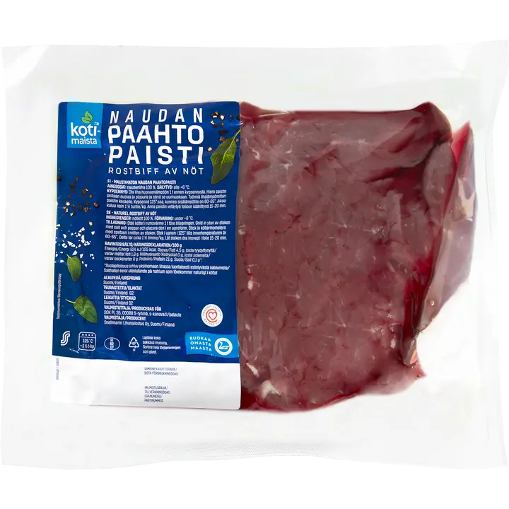 Kotimaista Naudan paahtopaistipala n1kg