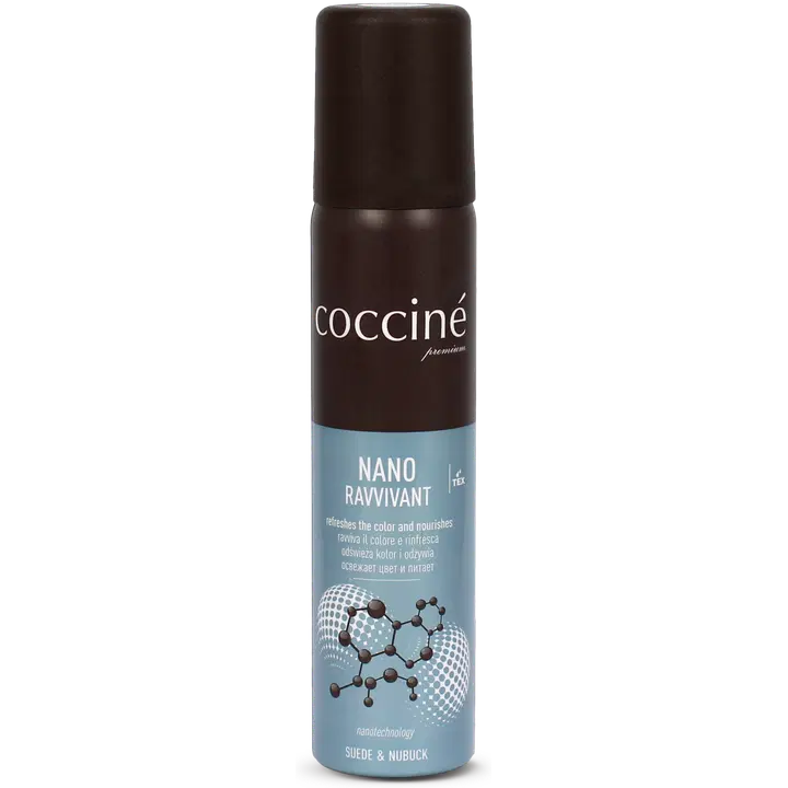 Coccine Nano Ravvivant hoitoaine mokkanahalle ja nupukille 100 ml, neutral