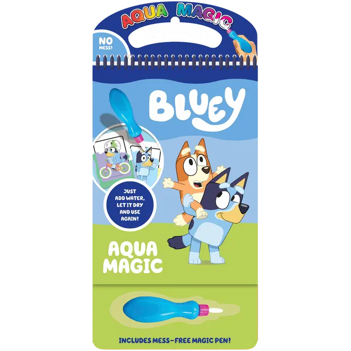 Bluey Aqua Magic värityssetti