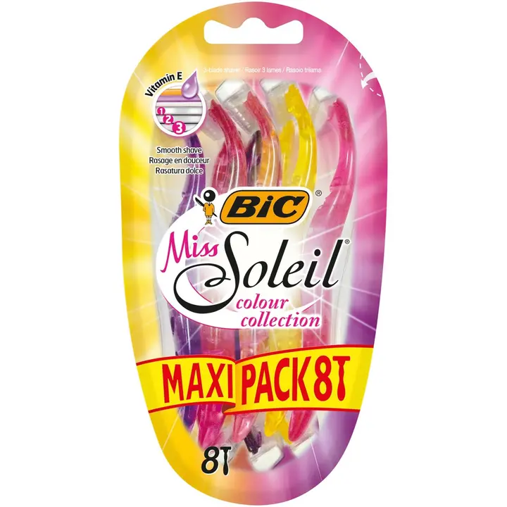 BIC varsiterä Miss Soleil Colour Collection 8-pack