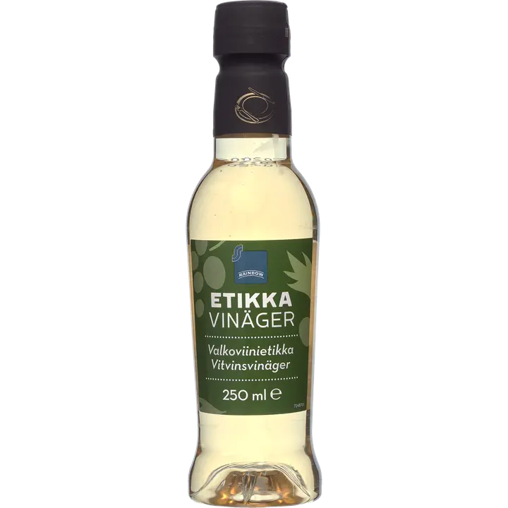 Rainbow valkoviinietikka 250 ml