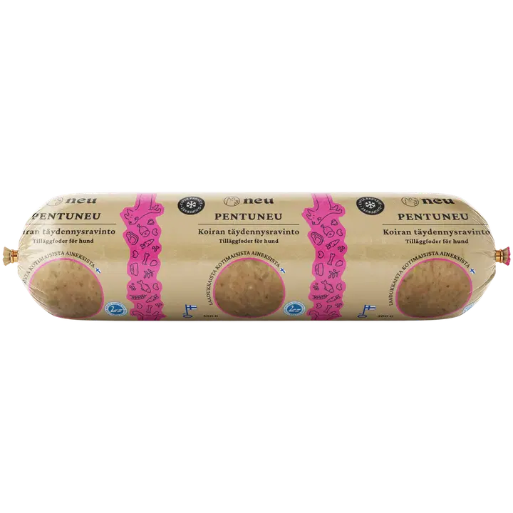 NEUfrau Oy Pentuneu koiran täysravinto pakaste 500g