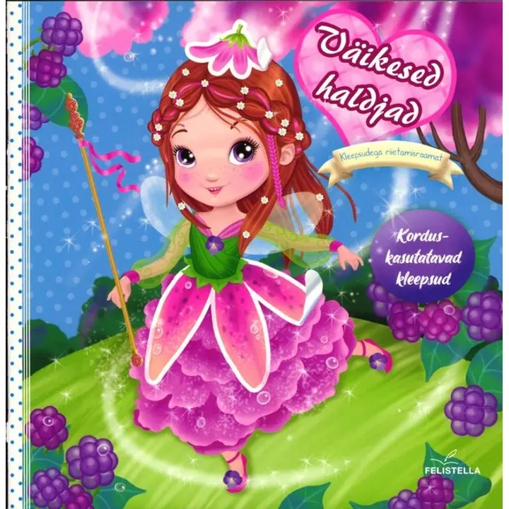 Väikesed haldjad. Kleepsudega riietamisraamat