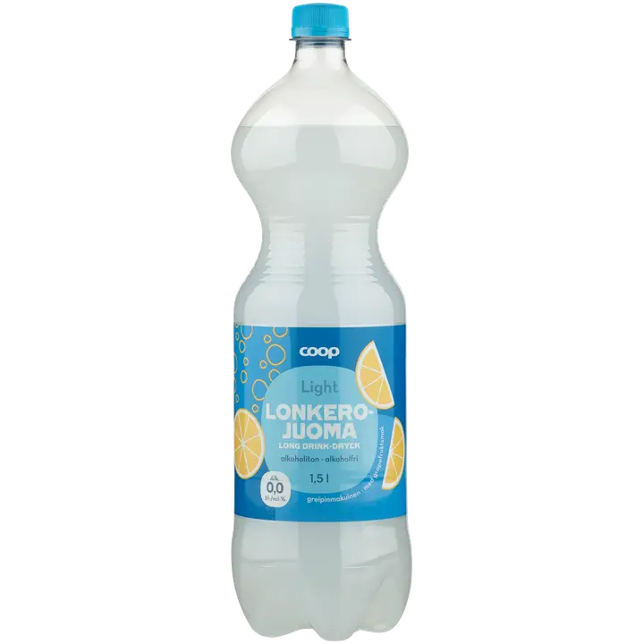 Coop lonkerojuoma light alkoholiton greipinmakuinen 1.5 l