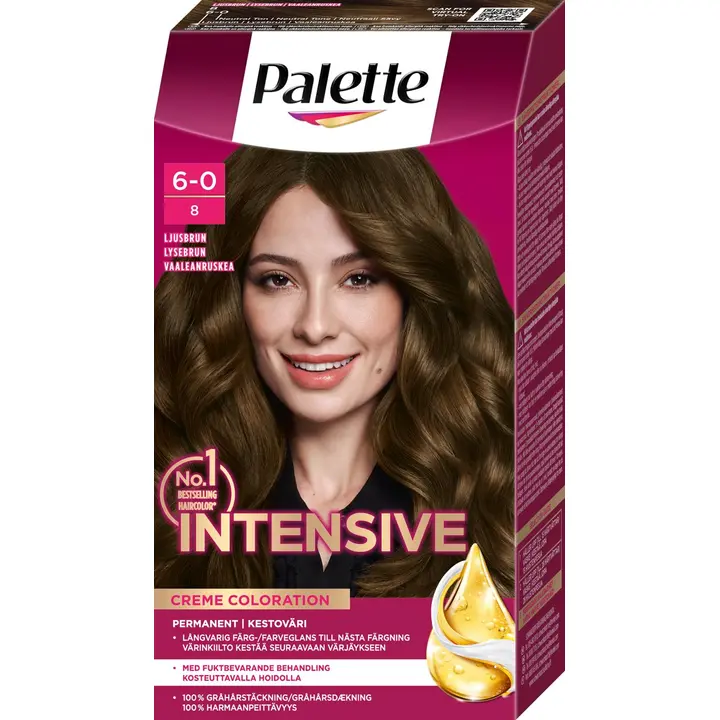 Palette 6-0 Light Brown