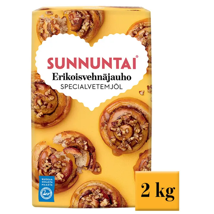 Sunnuntai 2kg erikois vehnäjauho