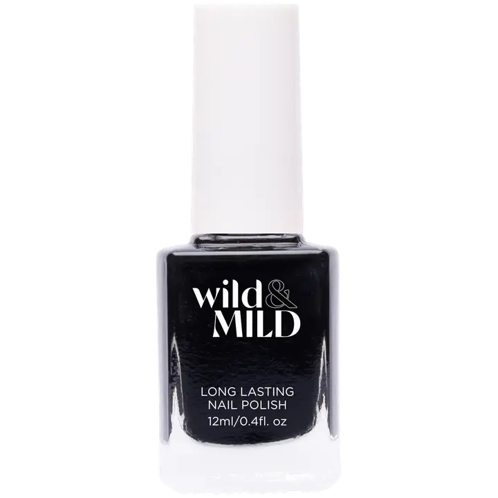 Wild&Mild Long Lasting nail polish M002 Lady in Black 12 ml