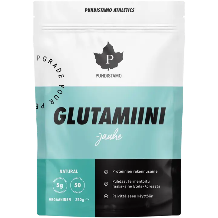 Puhdistamo Athletics Glutamiini 250 g