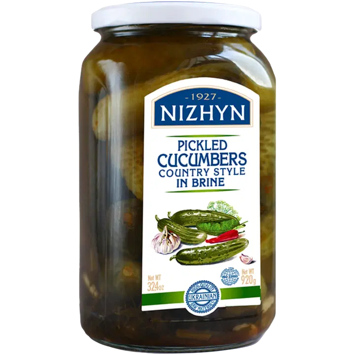 Nizhyn Suolakurkku maalaistapaan 920 g/ 552 g