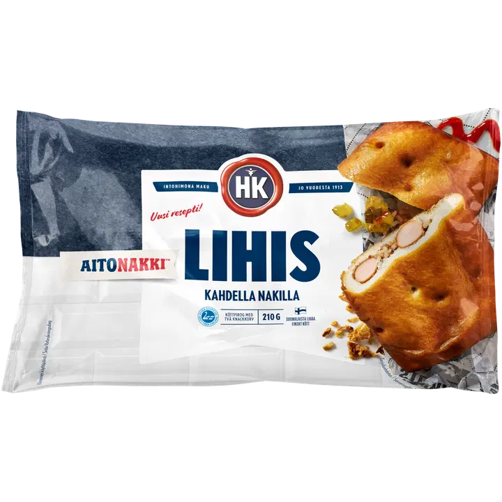 HK lihis kahdella nakilla 210g