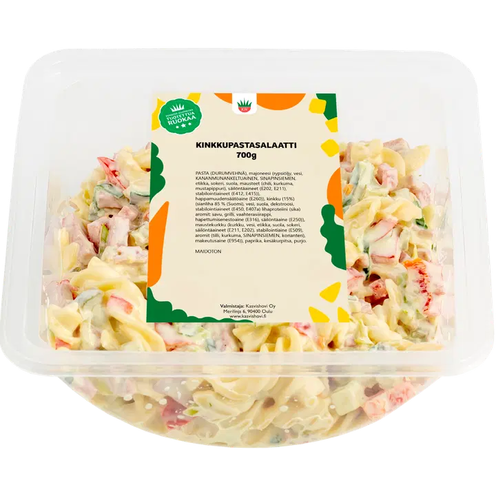 Kasvishovi Kinkku-pastasalaatti 700g